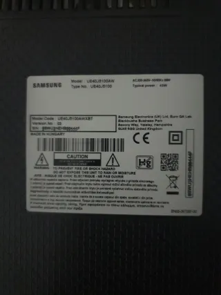 Samsung TV pantalla rota