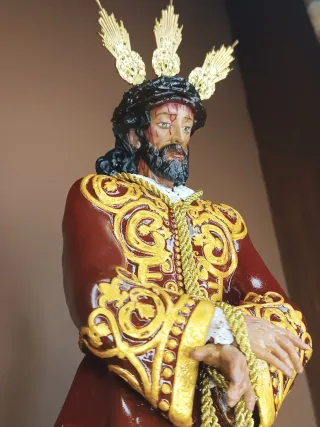 CRISTO SENTENCIA - Resina 3D Policromada Óleo