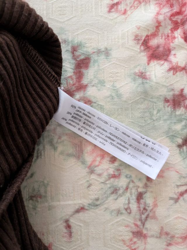 Tubino Bershka marrone S