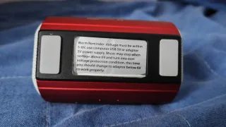 Altavoz Bluetooth Suntech Rojo