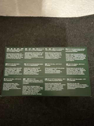 Parkside Batería 2Ah y Cargador 20V