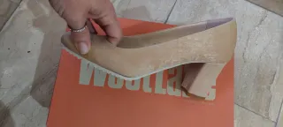 Scarpe donna Fisico del Confort beige