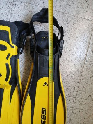 Aletas de buceo Cressi amarillas