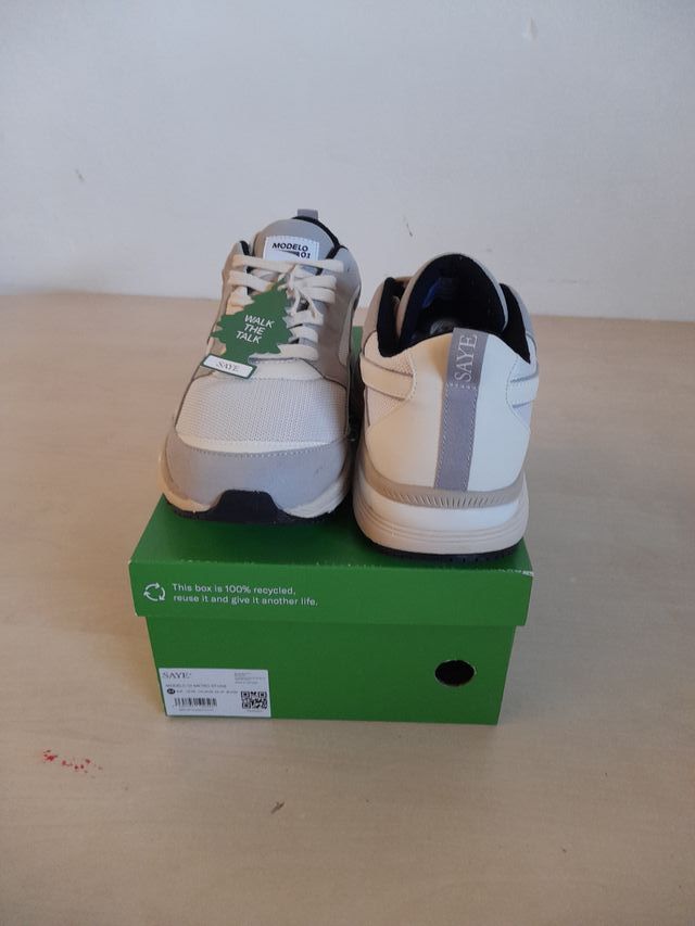 Zapatillas Saye Beige/Gris