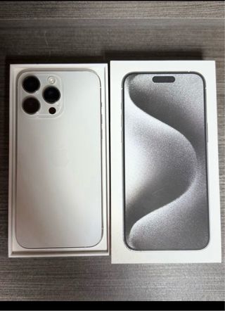 iPhone 15 Pro Max Plata/Blanco