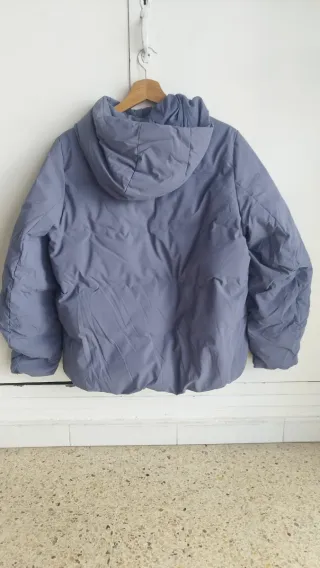 Chaqueta térmica, impermeable azul