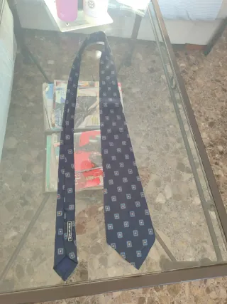 Corbata Seda Natural Luigi Prini Azul