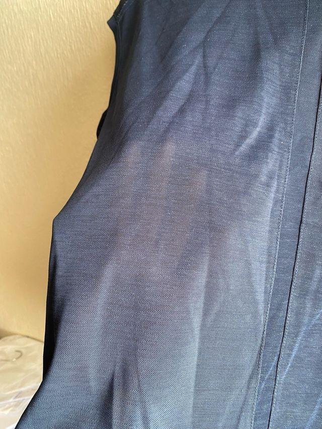 Camiseta azul Cortefiel sin mangas