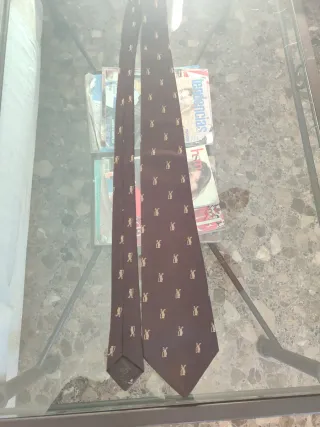 Corbata Loewe Marrón