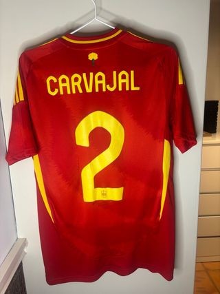 Camiseta España Carvajal 2 Eurocopa