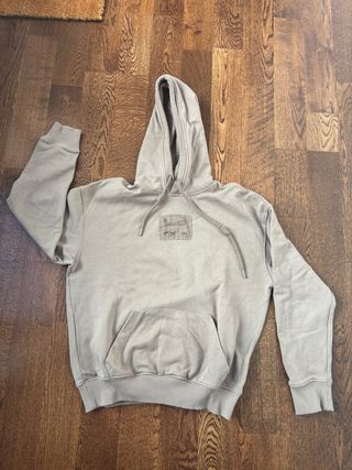 Sudadera Zara Algodón Etiqueta Negra color Topo