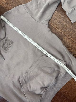 Sudadera Zara Algodón Etiqueta Negra color Topo