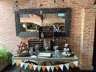 Soporte Candy Bar 3 Niveles Madera