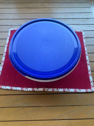 Maxi contenitore rotondo blu