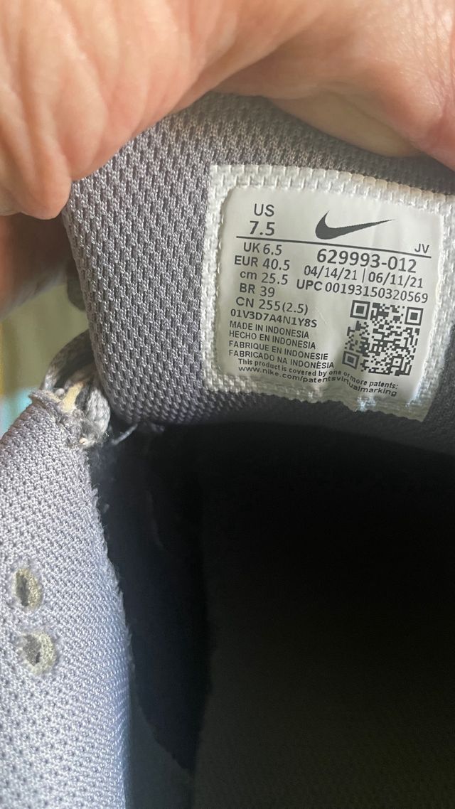 Zapatillas Nike Air Mujer Grises