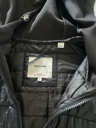 Chaqueta Jack&Jones Negra Talla M