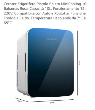 Mini Frigo Cecotec 10L