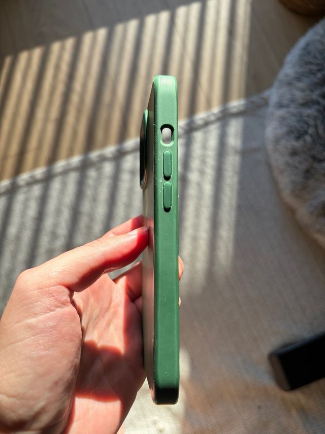 Funda Apple Silicon iPhone 13 Pro Verde