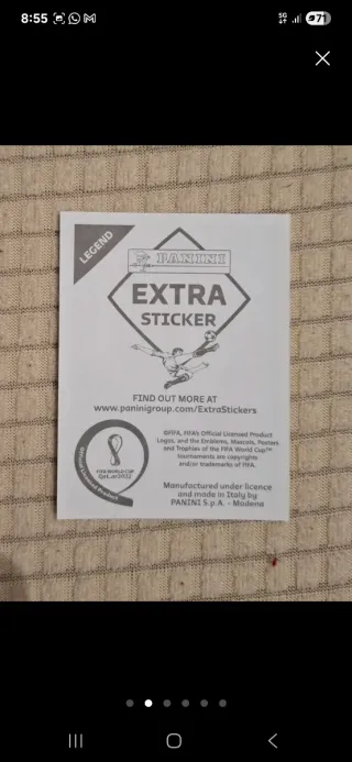 Cromo Cristiano Ronaldo Legend plata silver