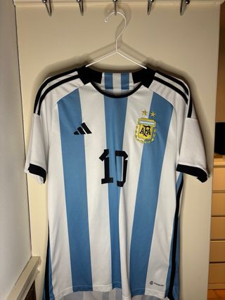 Camiseta Messi 10 Argentina 2022 Qatar