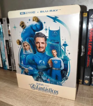 Los 4 Fantásticos Steelbook 4K Precintado