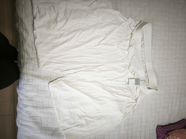 Pantalón pijama blanco talla L