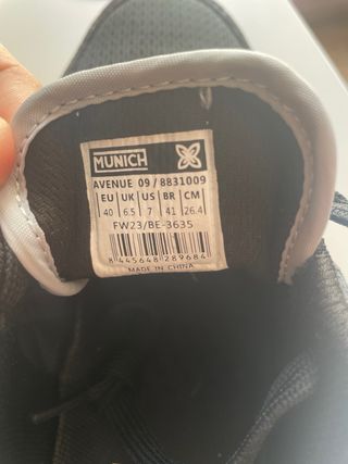 Zapatillas Munich Talla 40 Nuevas