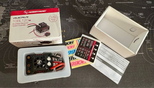 Variador Hobbywing 10BL120 G2 brushless esc