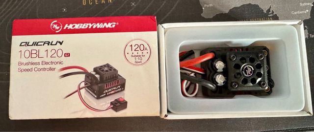 Variador Hobbywing 10BL120 G2 brushless esc