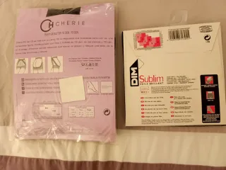 Lote de 2 Pantys negros nuevos sin estrenar.