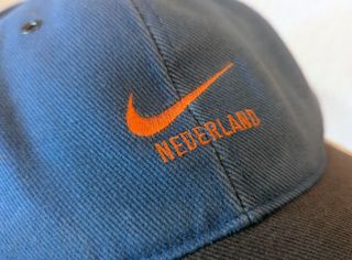Gorra vintage Nike de Países Bajos Holanda