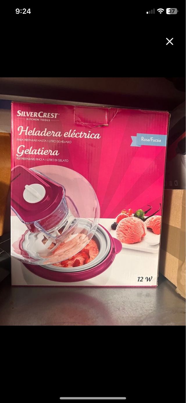 Heladera SilverCrest Eléctrica Gelatiera