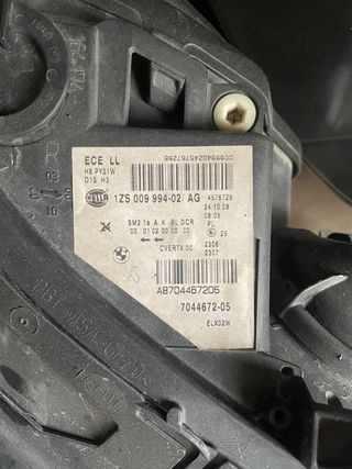 Faros BMW E60 Restyling Bixenón direccionales