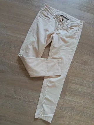 Pantalón Massimo Dutti Beige