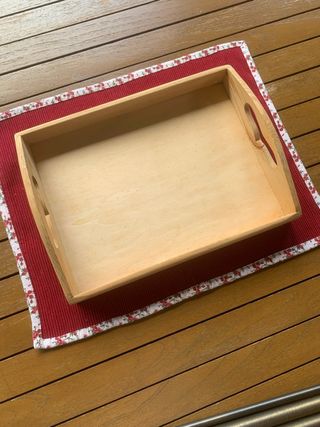 Vassoio in legno