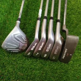 Palos y bolsa de mujer Wilson Golf 