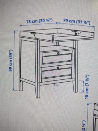 Cambiador bebé IKEA. NUEVO!!