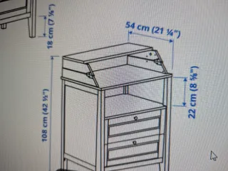 Cambiador bebé IKEA. NUEVO!!