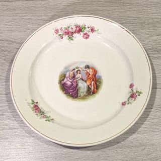 Coppia piatti decorativi Ceramica Florio Palermo