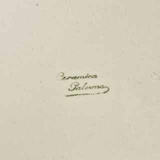 Coppia piatti decorativi Ceramica Florio Palermo