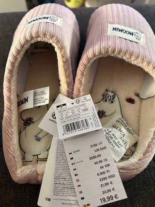 Lote 2 Zapatillas Rosas Nuevas