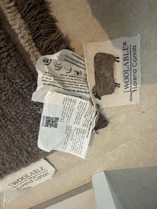 Alfombra Woolable Steppe-Sheep Marrón