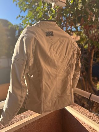 Chaqueta Moto STT Motor JKT Blanca