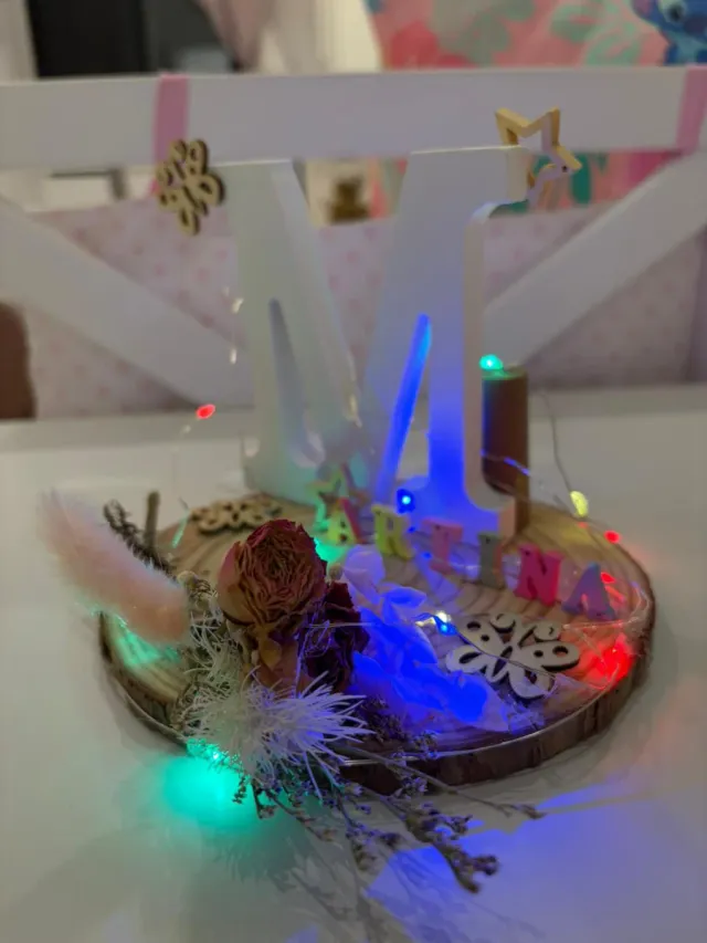 Decoración infantil comunión bautizo letras