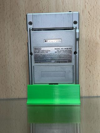 Nintendo Game Boy Pocket Plata + soporte