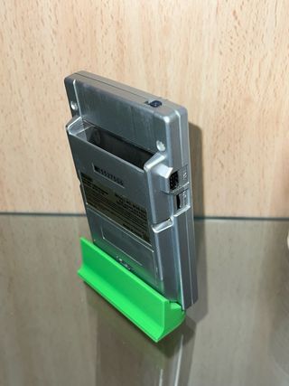 Nintendo Game Boy Pocket Plata + soporte