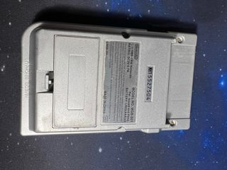 Nintendo Game Boy Pocket Plata + soporte