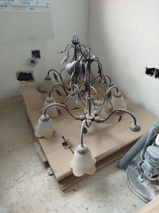 2 Lámparas de forja