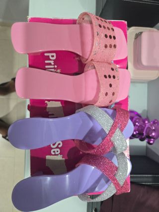 Set 6 Pares Tacones Niña Juguete