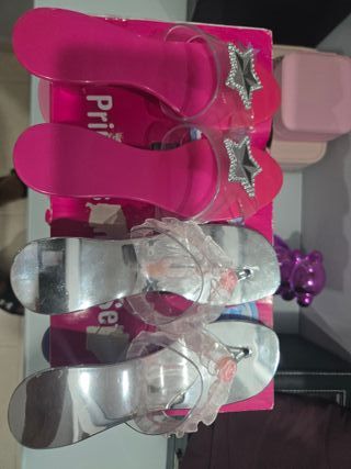 Set 6 Pares Tacones Niña Juguete